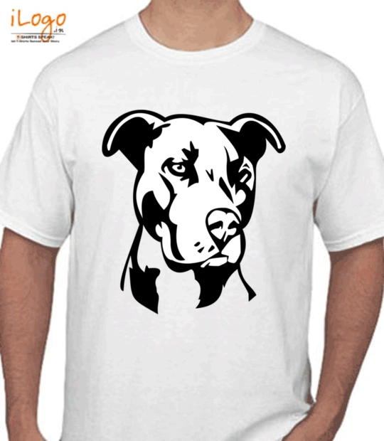 Dog Pitbull-Dog T-Shirt