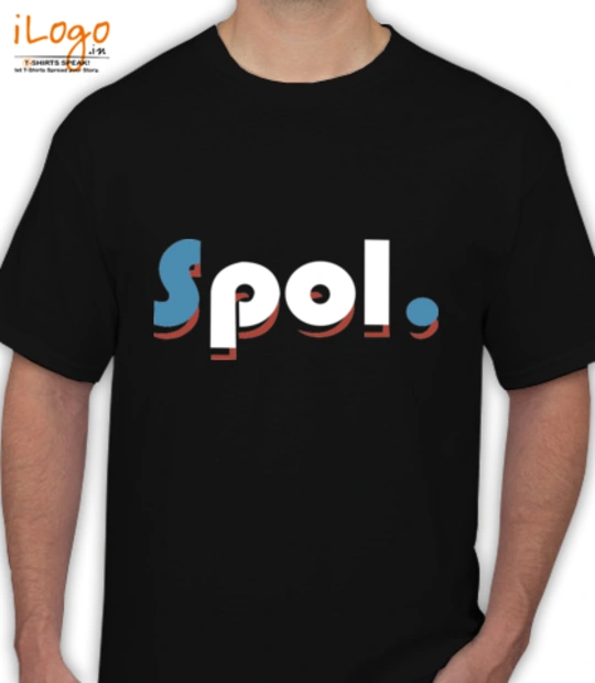 Black and white cat t shirt designs/ SPOL T-Shirt