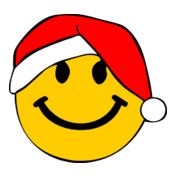 Santa-Smiley-Face