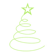 Simple-ribbon-Christmas-tree-FUNKY