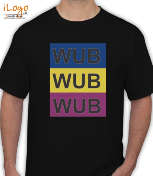 Black and white cat t shirt designs/ wub T-Shirt
