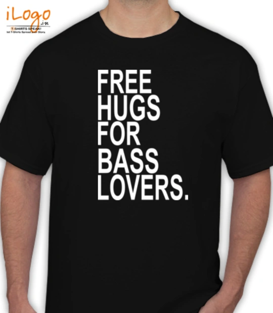 Lovers free-hugs-for-bass-lovers T-Shirt