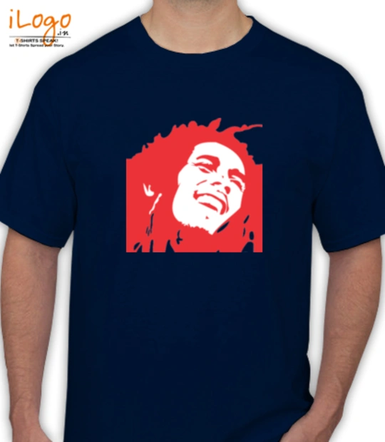 Bob Marley Bob-Marley-Circlism T-Shirt