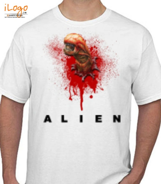 T sHIRT Alien-Chest T-Shirt