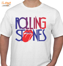 The Rolling Stones Rolling-Stones-Union-Jack-Girlie T-Shirt
