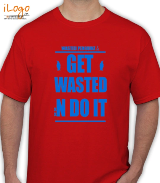 Wasted Penguinz wasted-penguinz-get-wasted T-Shirt