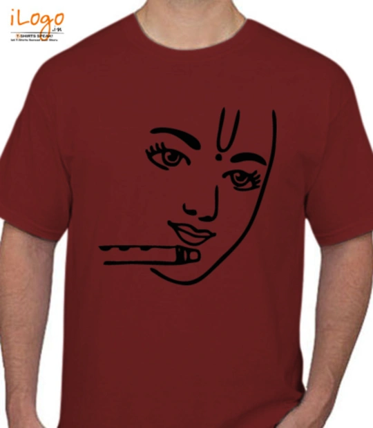 Govinda aala re Murali-Krishna-Shiva-Rama-Hindoeisme-India-T-shirts T-Shirt