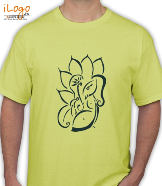 Yellow color cute pokemon Ganesh-I T-Shirt