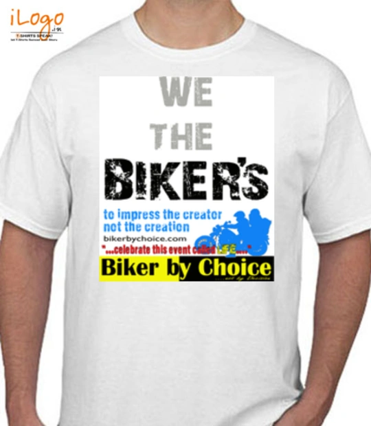  Biker By Choice BBC T-Shirt