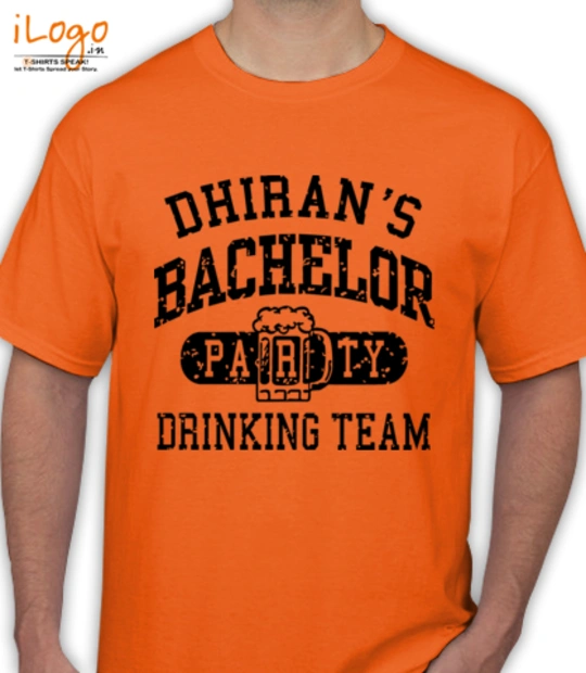Bachelor Bachelor-Party-Drinking-Team T-Shirt