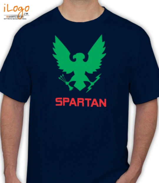Beatles halo-spartan-logo-t-shirt- T-Shirt