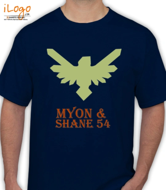 Nike Navy blue myon-%-shane- T-Shirt