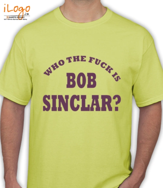 Yellow cartoon character who-the-funk-is-bob-sinclar T-Shirt