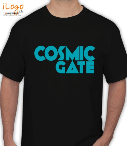 Black products cosmic-gate-black T-Shirt