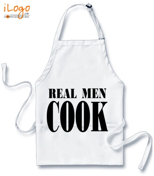 Apron Real-Men-Cook T-Shirt