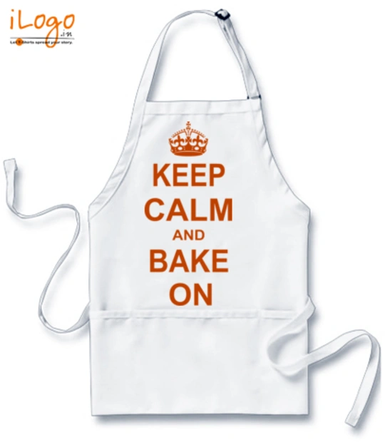 Apron KEEP-CLAM-AND-BAKE-ON T-Shirt