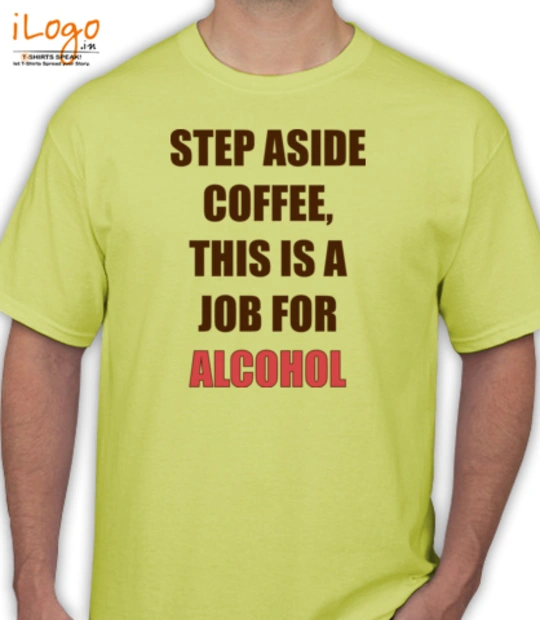 Line ALCOHOL T-Shirt