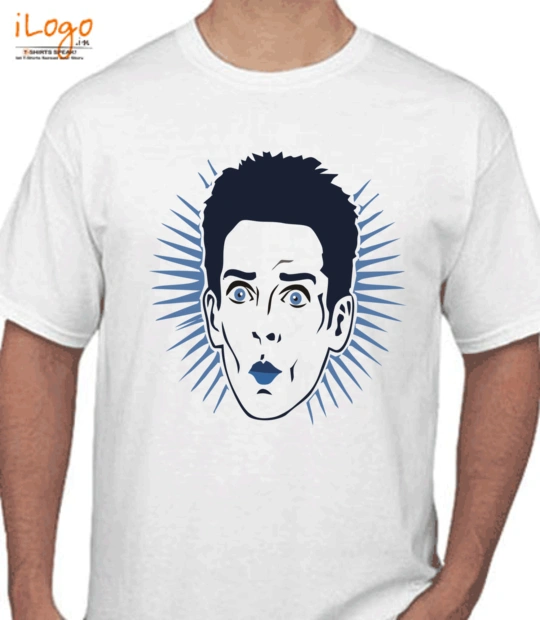 Comedy Zoolander-Face T-Shirt