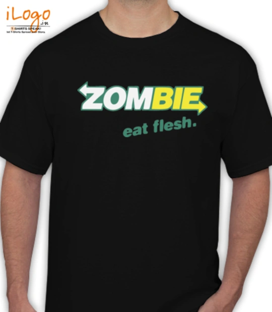 Zombies Zombi-zombie-eat-flesh T-Shirt