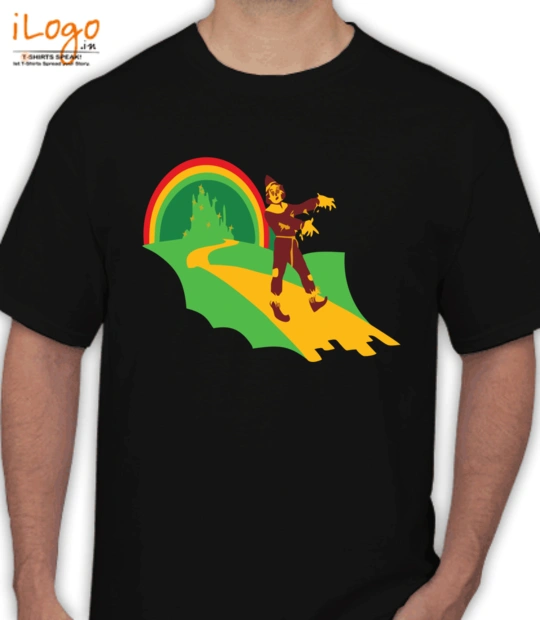Zombi Wizard-of-Oz-scarecrow-zombie T-Shirt