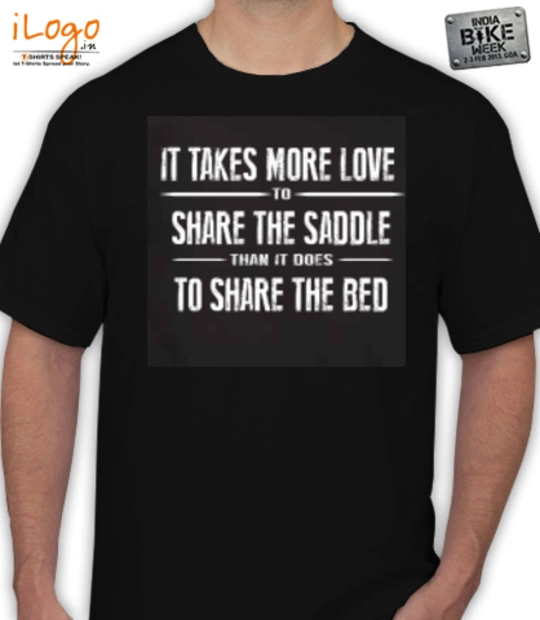 BIKE Love-the-Saddle T-Shirt