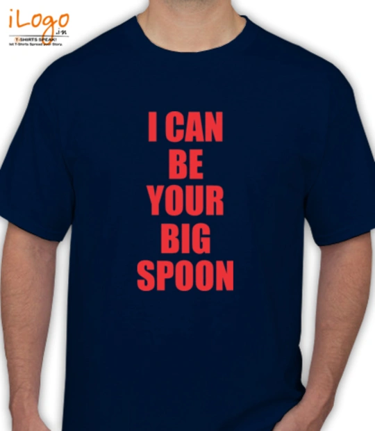 Nike Navy blue spoon- T-Shirt