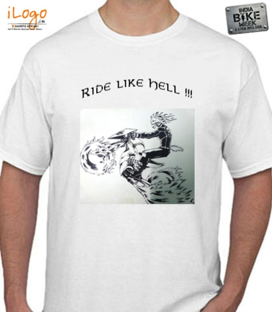 India Ride-like-Hell T-Shirt