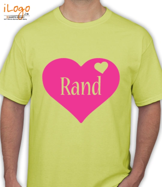 Ran D RAND-YELLOW T-Shirt