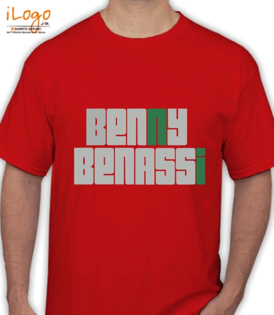 Benny Benassi BENNY-BENASSI-RED T-Shirt