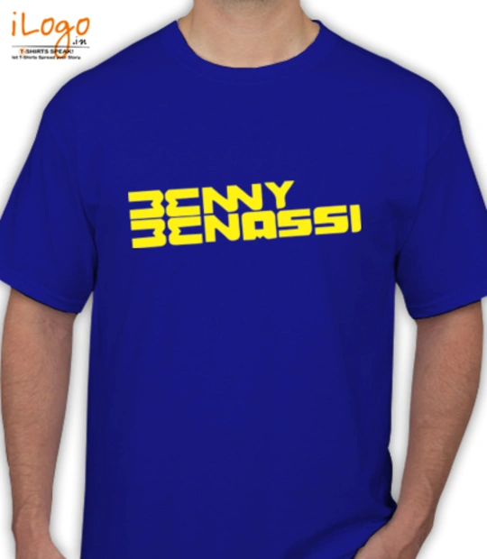 Benny Benassi BENNY-BENASSI-BLUE T-Shirt
