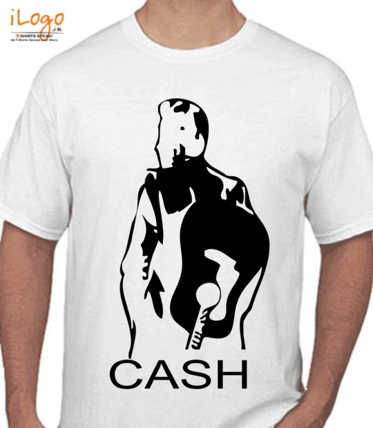 CASH johnny-cash-gitar T-Shirt