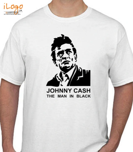 Black johnny-cash-black T-Shirt