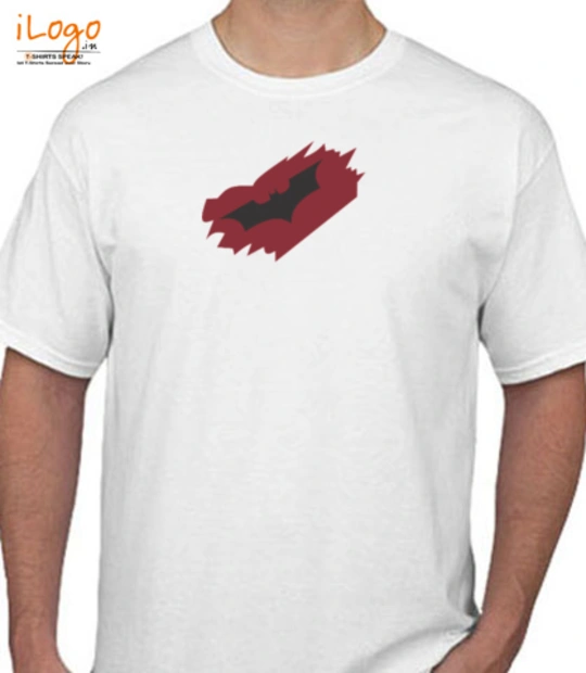 Rises-Bat-Logo. - T-Shirt