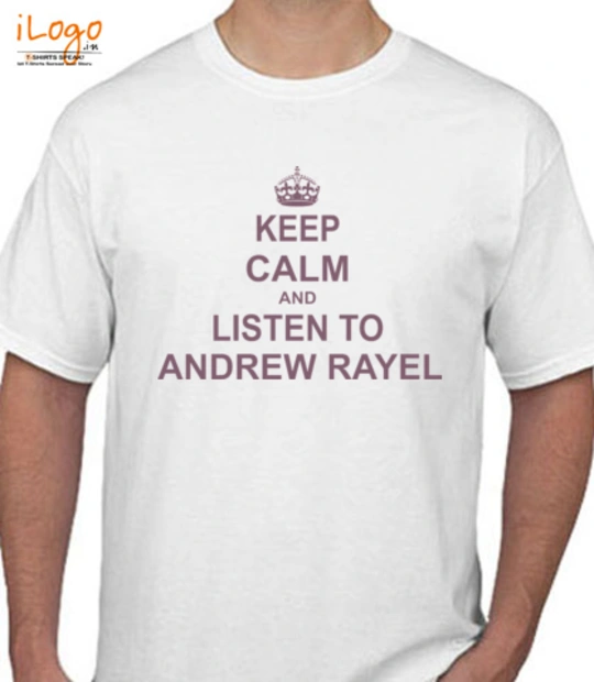 Andrew Rayel KEEP-CALM-AND-LISTEN-TO-ANDREW-RAYEL T-Shirt