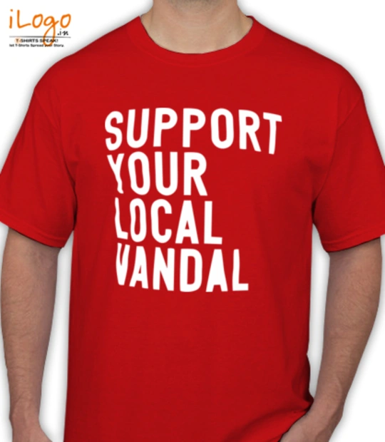 VandalsSupport Your Local Vandal. VandalsSupport-Your-Local-Vandal. T-Shirt