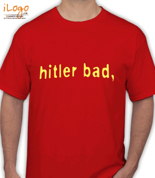 Bands Vandals-HITLER-BAD T-Shirt