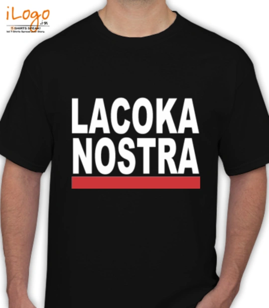 Junk food mens black superman t shirt ILL-BELacoka-Nostra T-Shirt