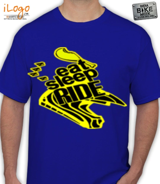 Ind Eat-Sleep-Ride T-Shirt