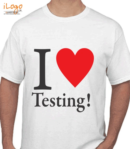 Love  Gram-Parsons-i-love-testing T-Shirt