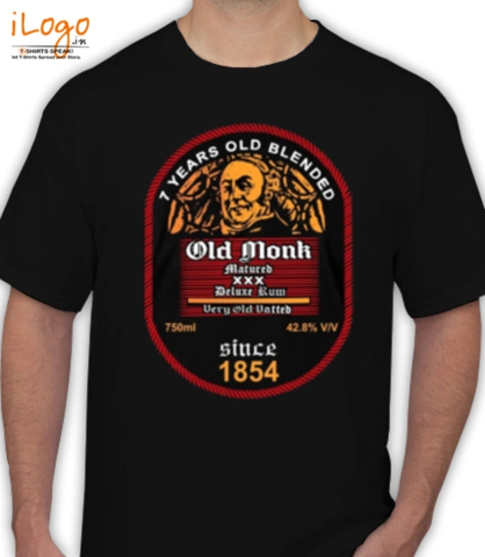 T sHIRT Old-Monk T-Shirt