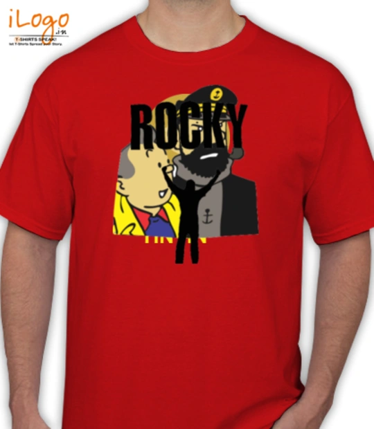 Rocky-Silhouette - T-Shirt