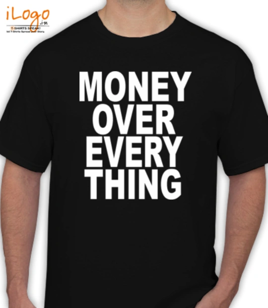 King damos clay redlight-king-Money-Over-Everything. T-Shirt