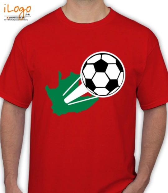 FOOTBALL Black-football-soccer-world-cup-out-of-South-Africa-s-T-Shirts T-Shirt
