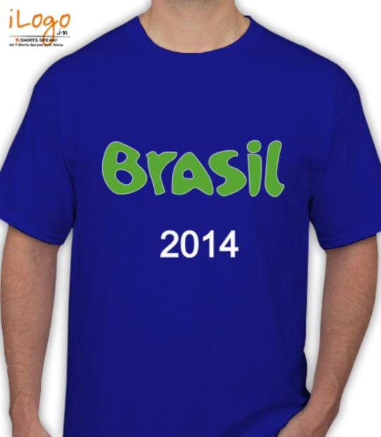 Brazil YELLOW-MENS-BRASIL-WORLD-CUP--T-SHIRT T-Shirt