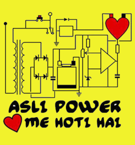 asli power dil me hoti hain