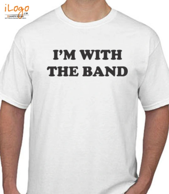 Band X-%Band%-i-am-with-band T-Shirt