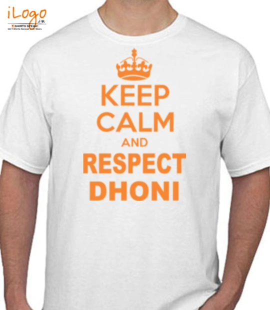 Dhoni Respect-Dhoni T-Shirt