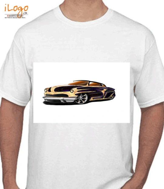  ASH CUSTOM DESIGNS hot-rod-car T-Shirt