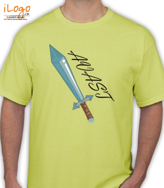 Yellow cartoon character Minecraft T-Shirt