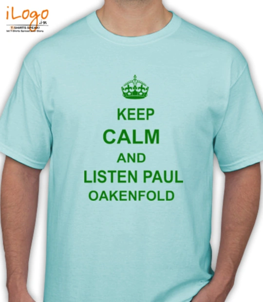 Paul Oakenfold PAUL-OAKENFOLD-KEEP-CALM T-Shirt